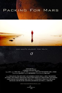 LA LOCANDINA DEL FILM "PACKING FOR MARS"