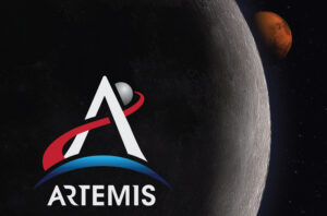 IL LOGO DELLA MISSIONE ARTEMIS DELLA NASA