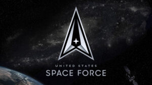 IL LOGO DELLA SPACE FORCE STATUNITENSE