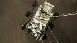 IL ROVER IN FASE DI AMMARTAGGIO