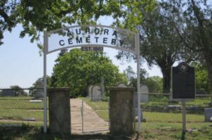 IL CIMITERO DI AURORA, TEXAS