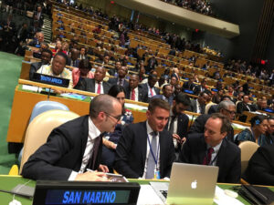 I RAPPRESENTANTI DI SAN MARINO ALL'ONU