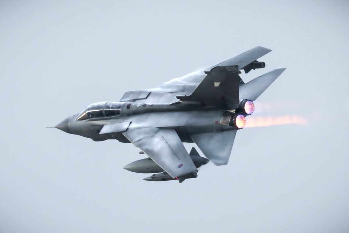 UN TORNADO DELLA RAF 